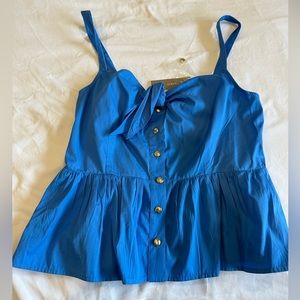 NWT J. Crew Tie Top Tank